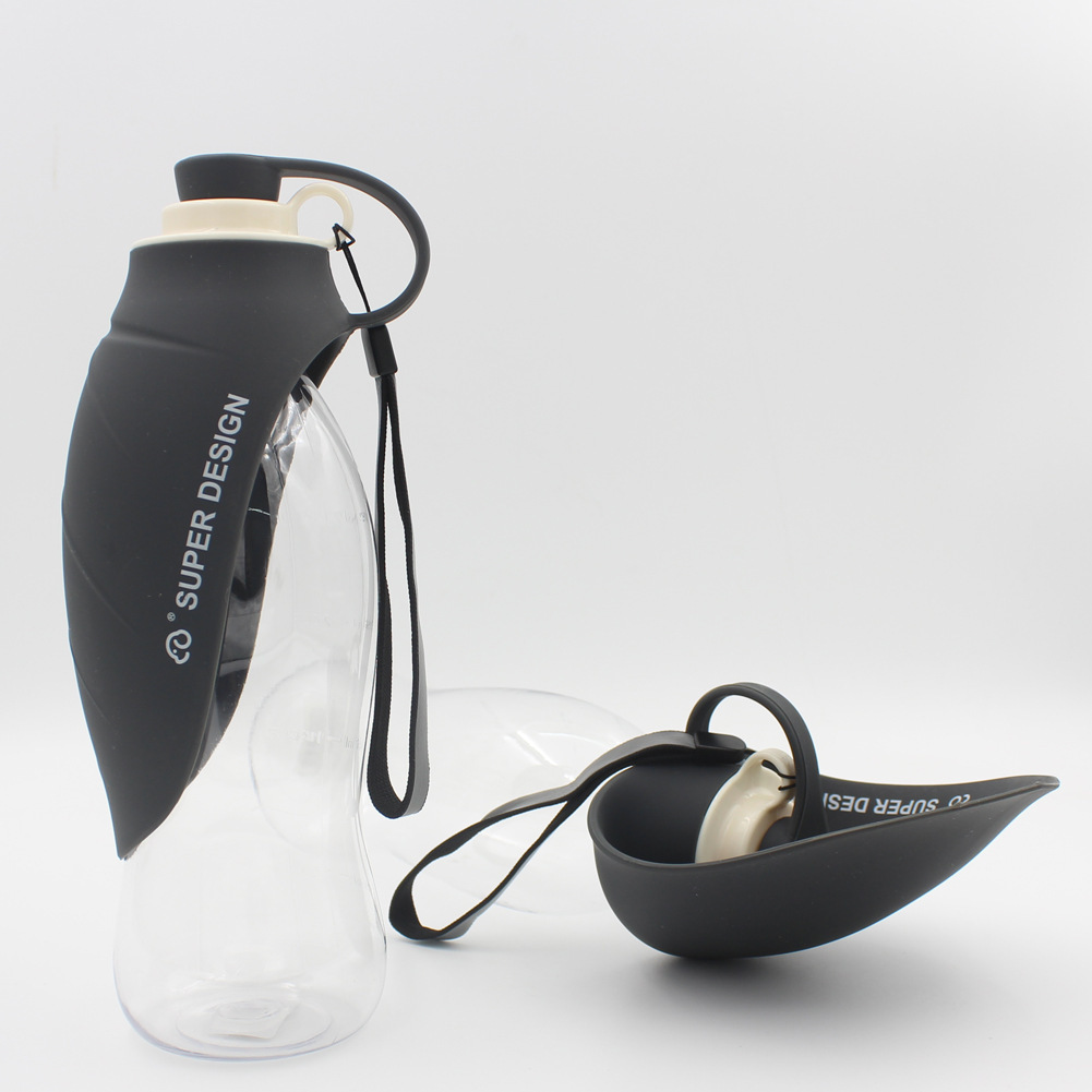 Portable Pet Water Dispenser Feeder Leak Proof With Drinking Cup Dish Bowl Dog Water Bottle - Image 8