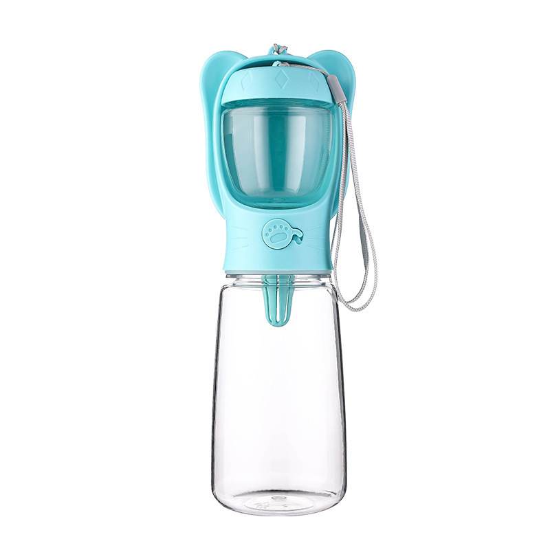 2 In 1 Dog Water Bottle, Leak Proof Portable Pet Water Bottle With Food Container, Outdoor Portable Water Dispenser For Dog, Puppy Supply For Walking, Hiking, Camping, Travel - Image 10