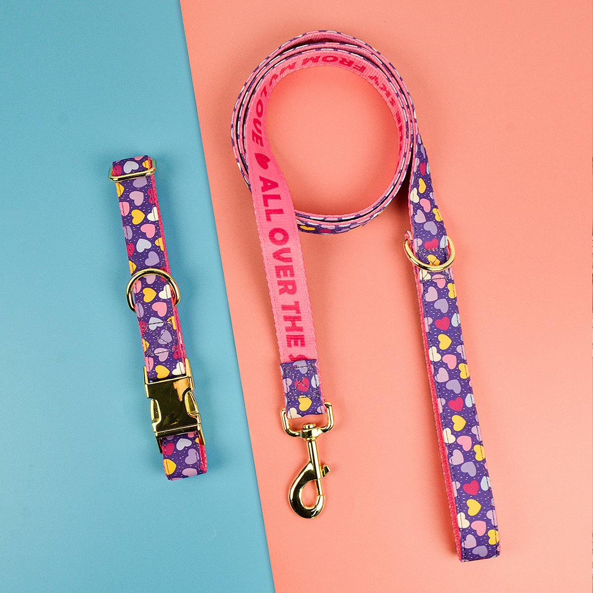 Heavy Industry Double-sided Pet Cat Dog Collar Haulage Rope Package - Image 4