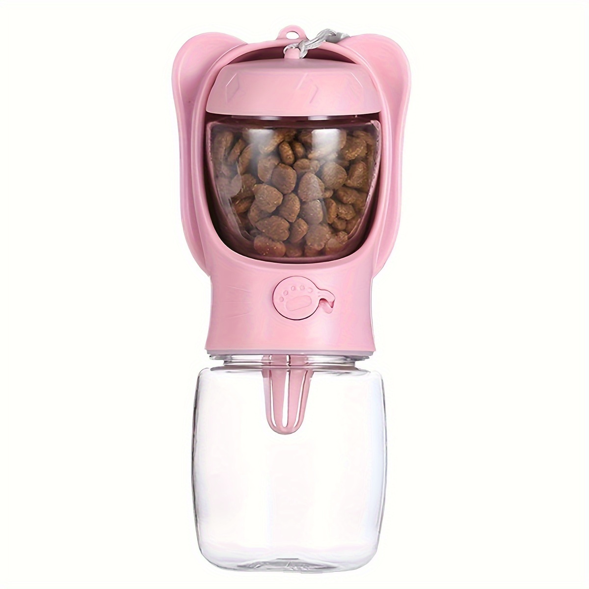 2 In 1 Dog Water Bottle, Leak Proof Portable Pet Water Bottle With Food Container, Outdoor Portable Water Dispenser For Dog, Puppy Supply For Walking, Hiking, Camping, Travel - Image 9
