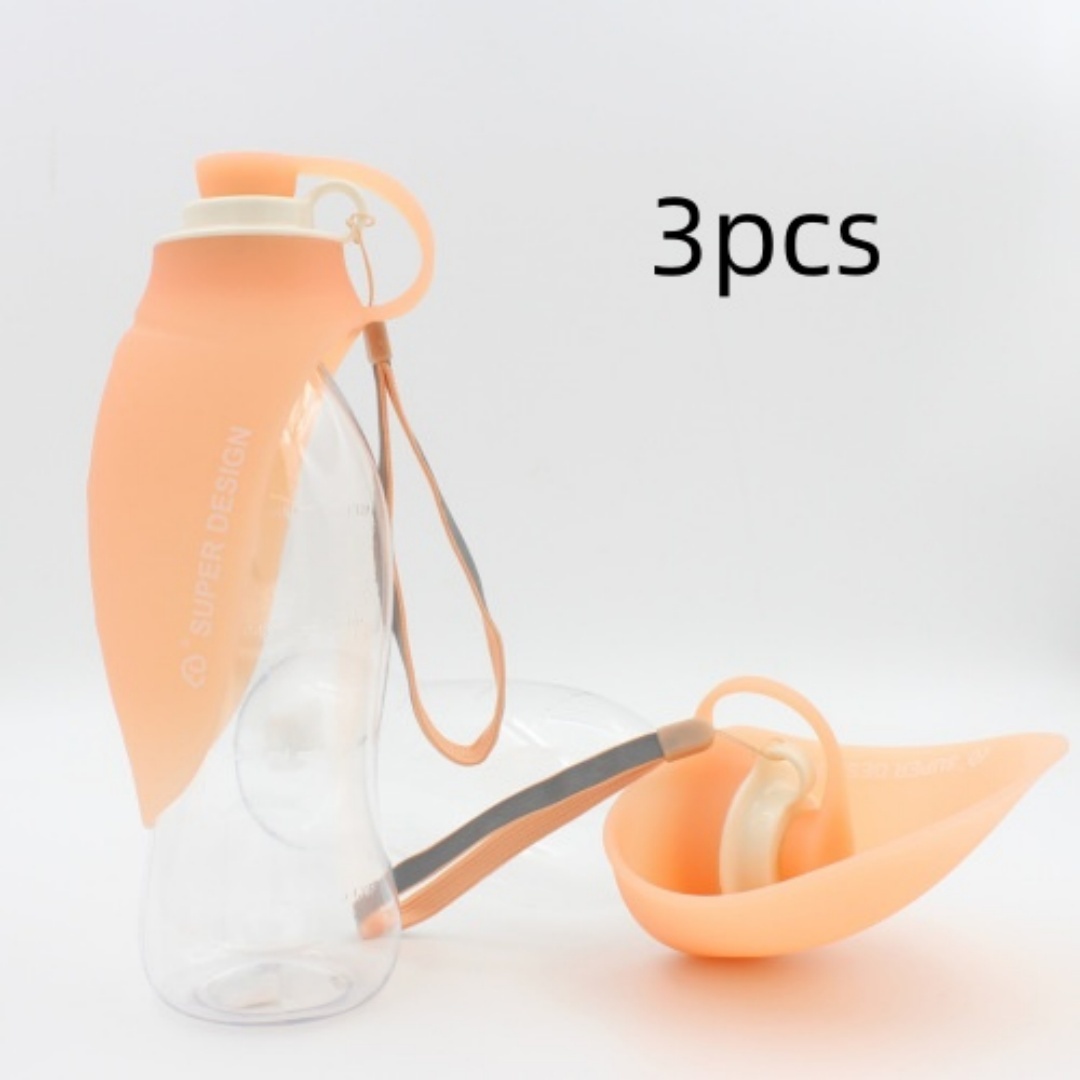 Portable Pet Water Dispenser Feeder Leak Proof With Drinking Cup Dish Bowl Dog Water Bottle - Image 10