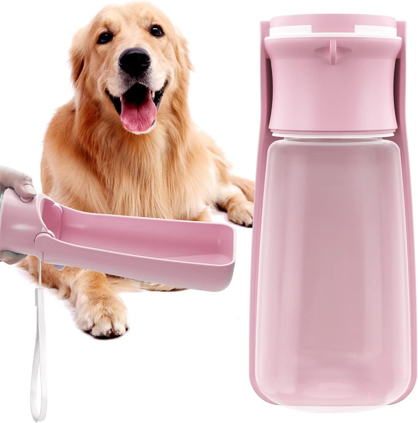 Portable Dog Water Bottle For Walking Portable Pet Water Bottles For Puppy Small Medium Large Dogs Water Dispenser Dog Water Bowl Dog Accessories - Image 2