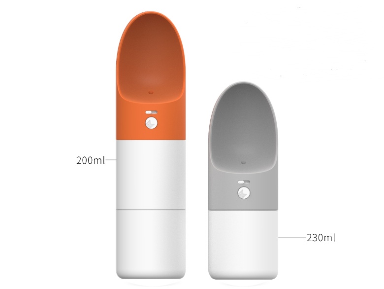Pet Drinking Cup Pet Water Bottle Convenient Easy To Use Splash-Proof Splash-Proof One-Key Lock ABS Standard - Image 7