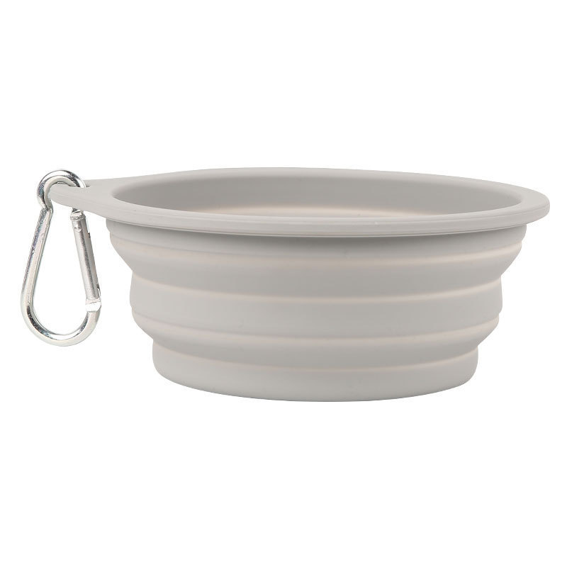 Outdoor Dog Folding Bowl Silicone Pet Bowl Drinking And Eating Dual-purpose Bowl Portable Dog Basin - Image 6