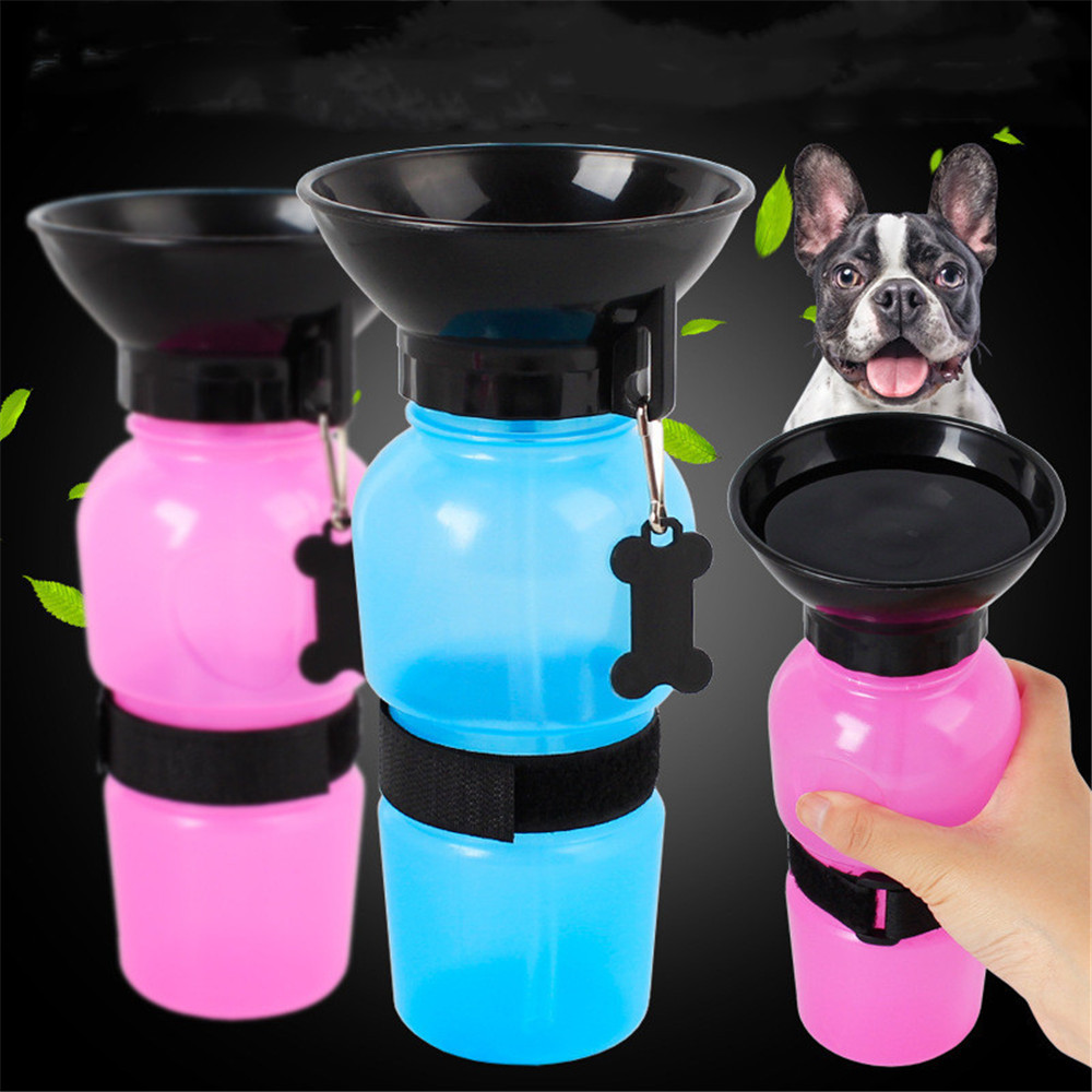 Pet Dog Drinking Water Bottle Sports Squeeze Type Puppy Cat Portable Travel Outdoor Feed Bowl Drinking Water Jug Cup Dispenser - Image 2