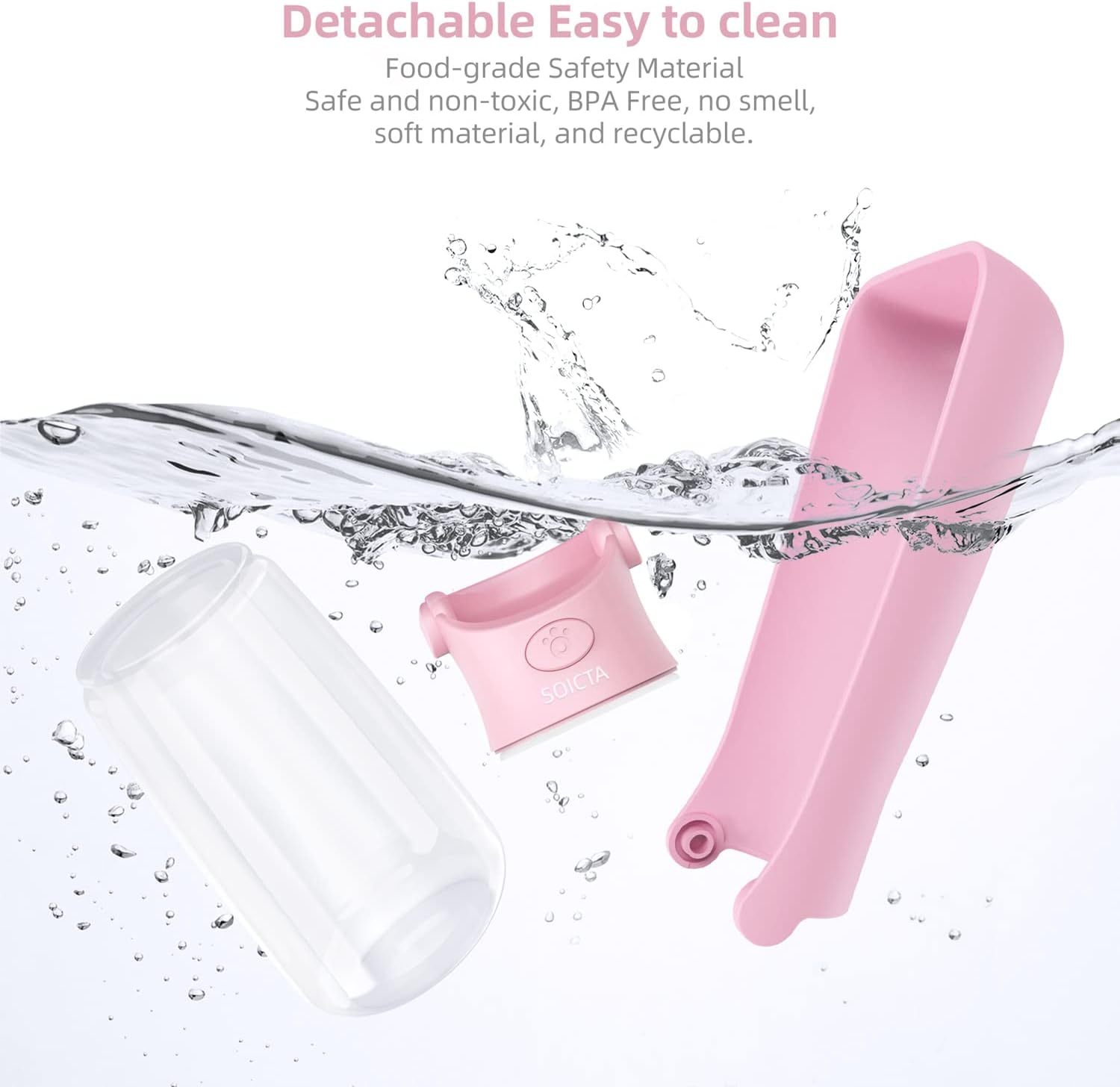 Portable Dog Water Bottle For Walking Portable Pet Water Bottles For Puppy Small Medium Large Dogs Water Dispenser Dog Water Bowl Dog Accessories - Image 6
