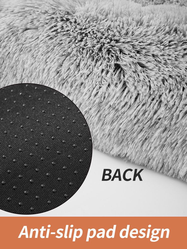 Dog Bed Mats Washable Large Dog Sofa Bed Portable Pet Kennel Long Plush House Sleep Protector Product Dog Bed - Image 4