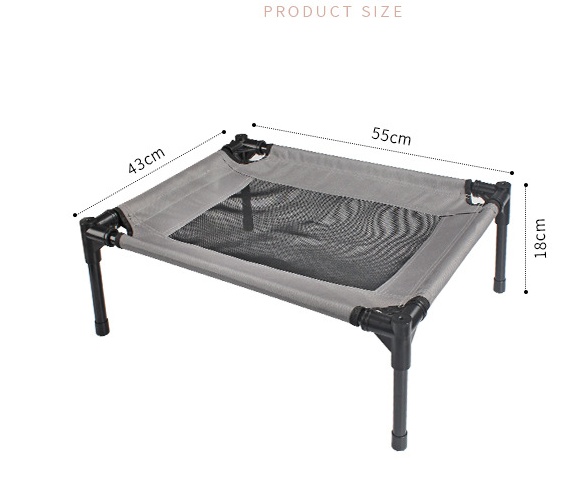 Oxford Cloth Removable Washable Breathable Bed Pet Dog Bed Dog Trampoline - Image 2