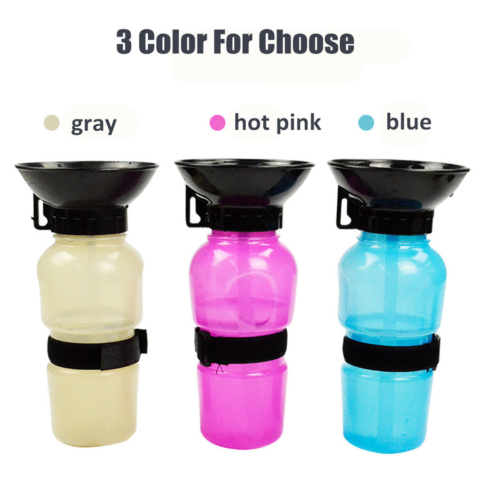 Pet Dog Drinking Water Bottle Sports Squeeze Type Puppy Cat Portable Travel Outdoor Feed Bowl Drinking Water Jug Cup Dispenser - Image 4