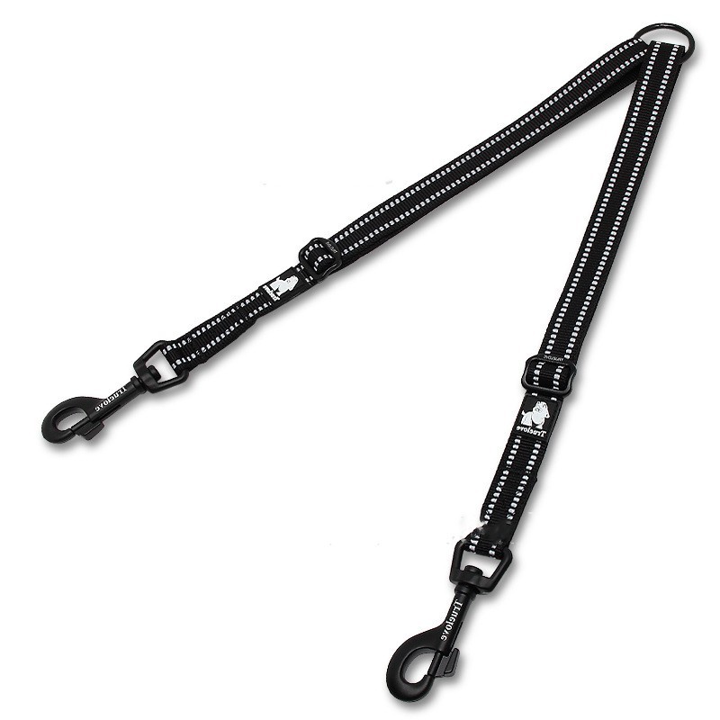 Leash Head Dog Leash Outside Into Double Head Convenient - Image 4