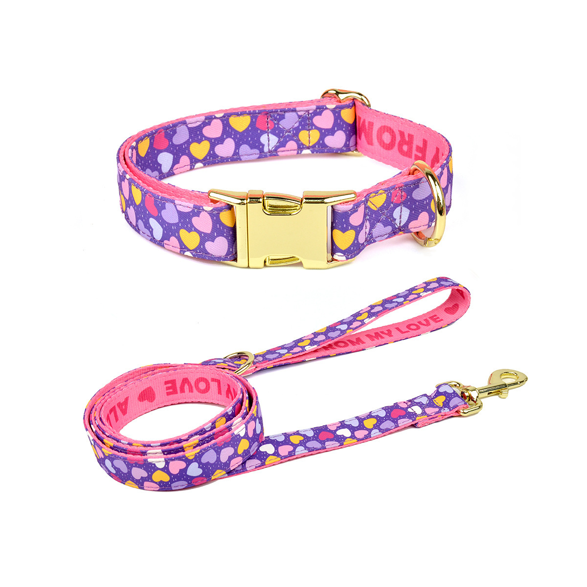 Heavy Industry Double-sided Pet Cat Dog Collar Haulage Rope Package - Image 5