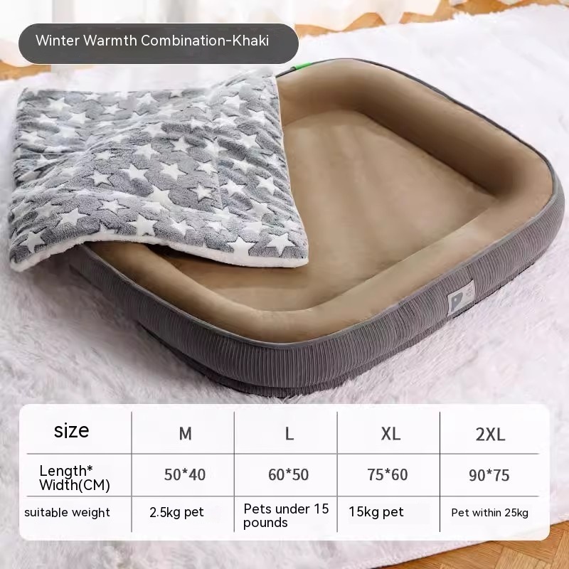 Home Winter Warm Dog Bed - Image 8